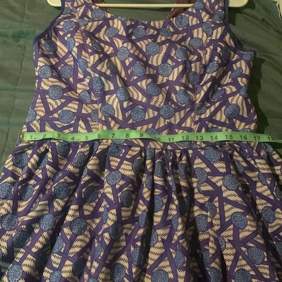 Vintage Avon hand sewn from pattern 60-70s patterned maxi dress size Small-Med - Picture 10 of 12